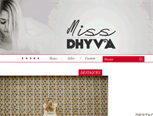 Tablet Screenshot of missdhyva.com